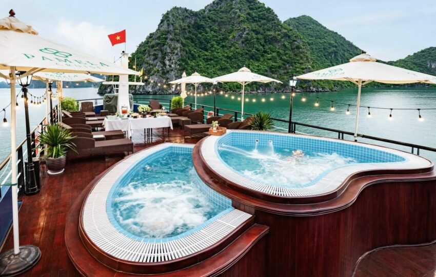 Halong Bay Pamela Cruise Sundeck