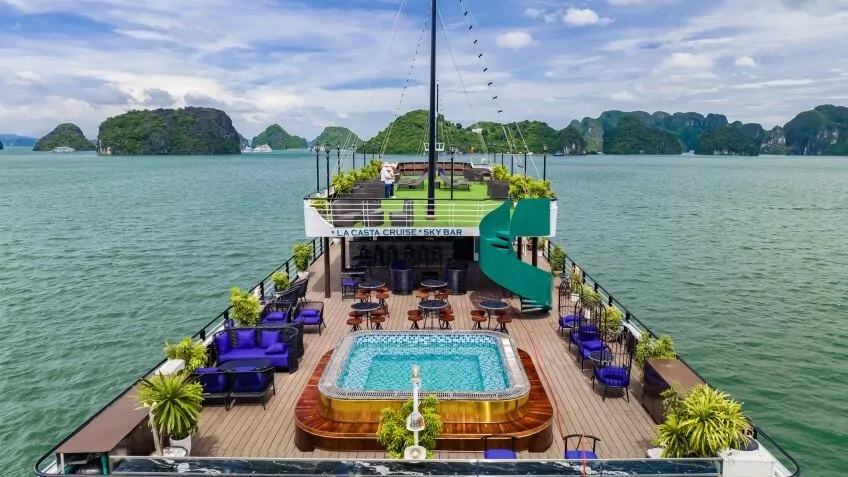 La Casta Cruise - Top 4 star overnight cruise in Halong Bay - Lan Ha Bay