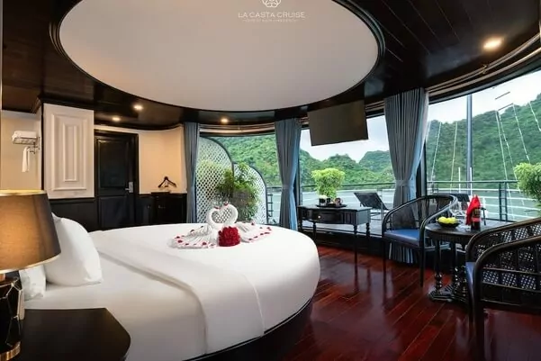 President VIP Suite on La Casta Cruise, the ship's most exclusive cabin