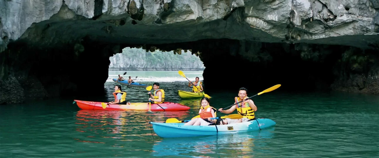 Dark and Bright Cave - Top attractions in Lan Ha Bay, Vietnam