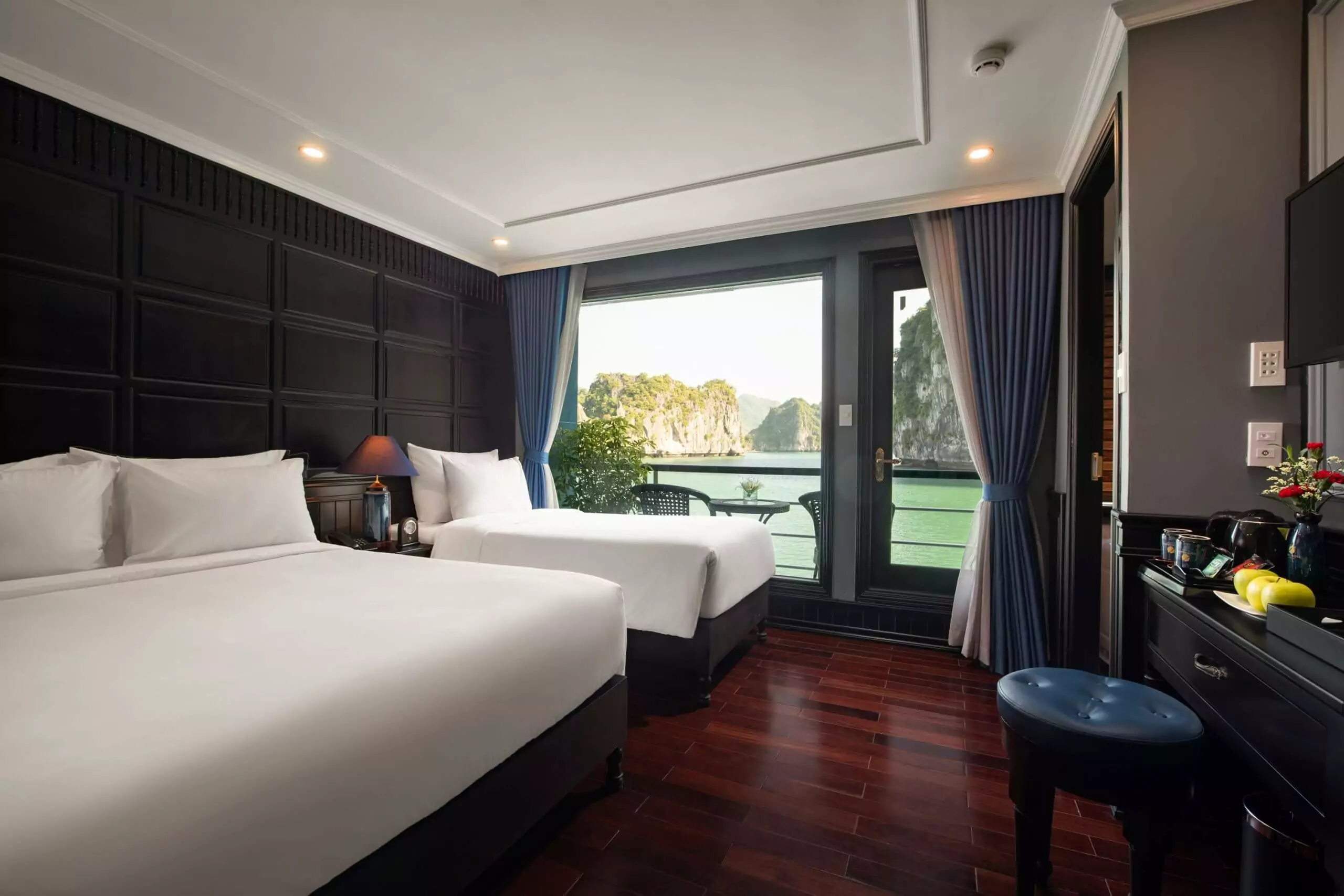 Rosy Cruise Triple Suite Ocean View Balcony