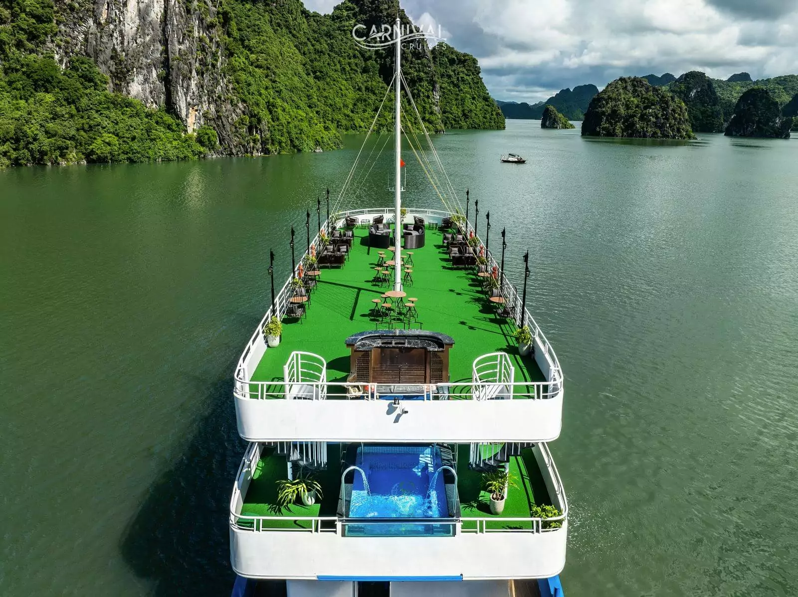 Carnival Day Cruise - One of the top day cruises in Halong Bay, Vietnam