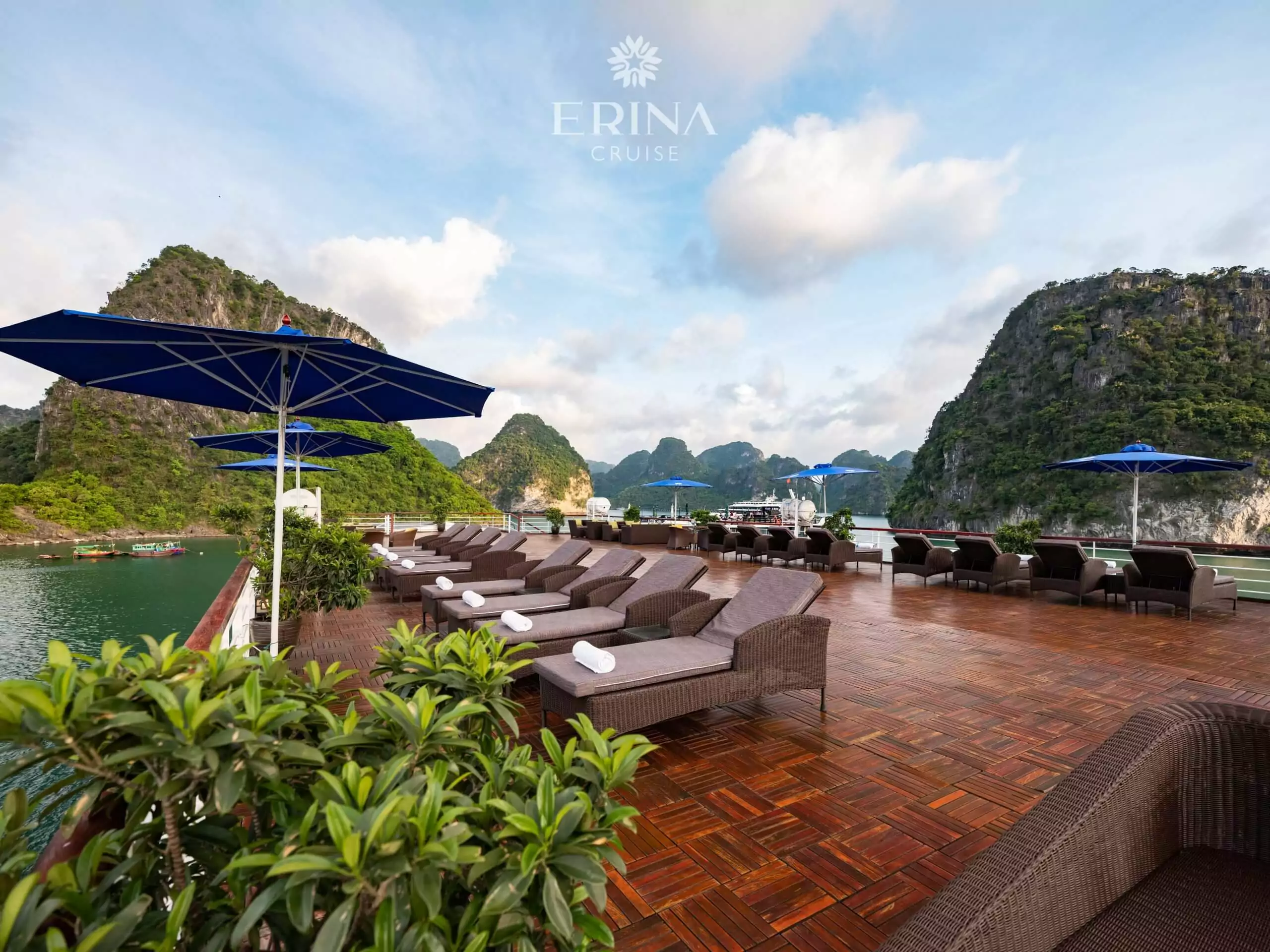 Erina Cruise – One of the Top-Rated, Newest & Most Luxurious Cruises in Lan Ha Bay, Vietnam