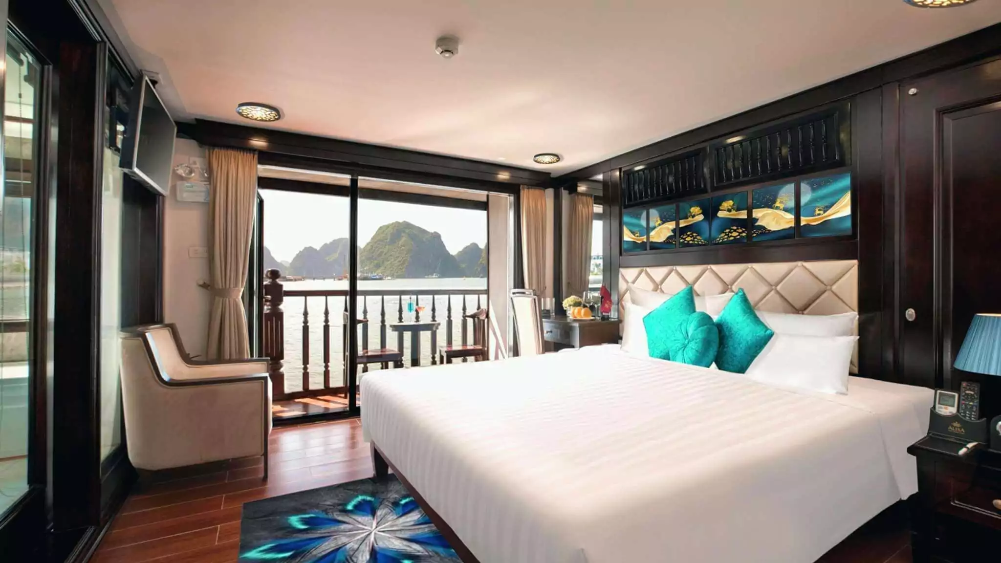 Alisa Premier Cruise Triple Senior Suite Balcony Bedroom