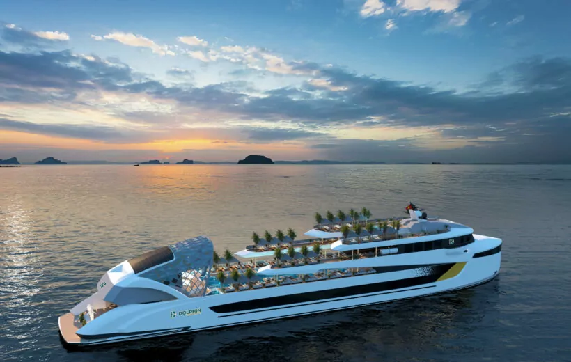 Dolphin Halong Cruise - Dolphin Beach Club Cruise – The First All-in-One Complex in Ha Long