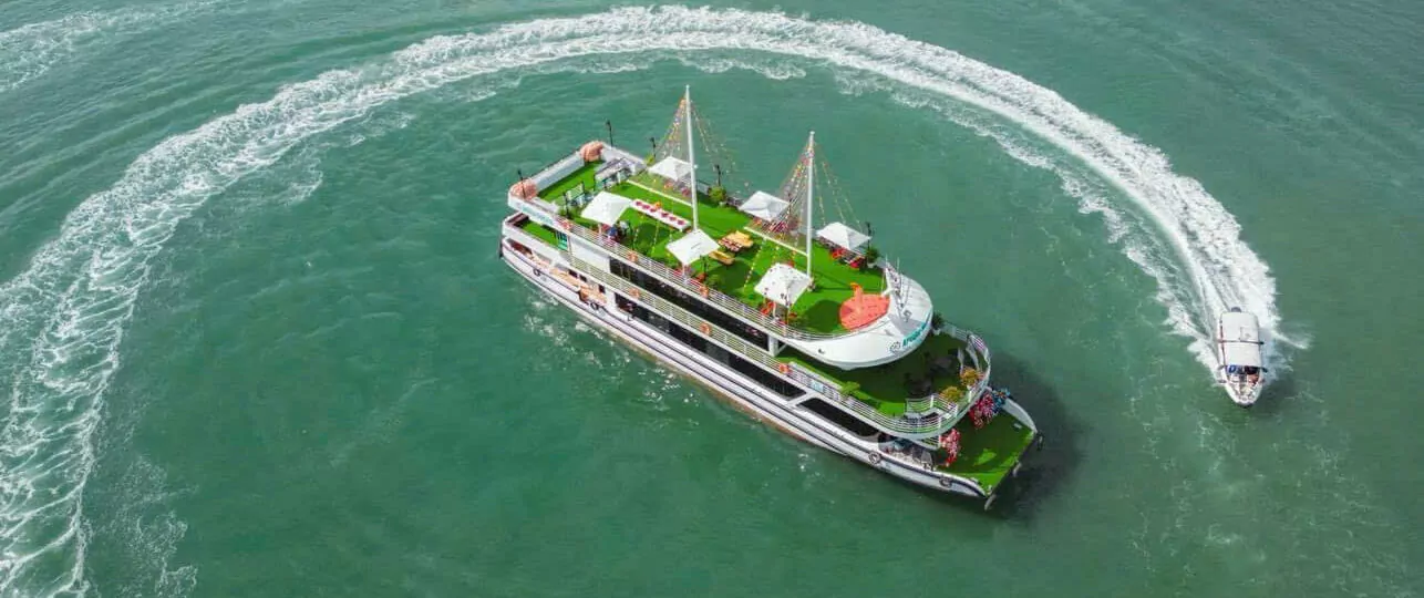 Halong Apollo Day Cruise - The Best Halong Bay Indian Food Cruise Experience