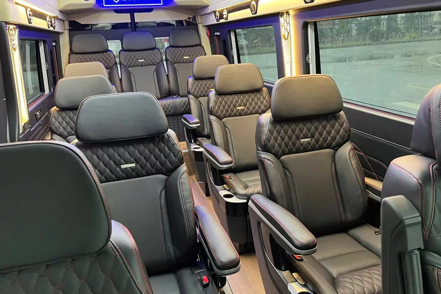 Mon Cheri Cruises Halong Bay Dcar limousine transfer from Hanoi to Tuan Chau Marina