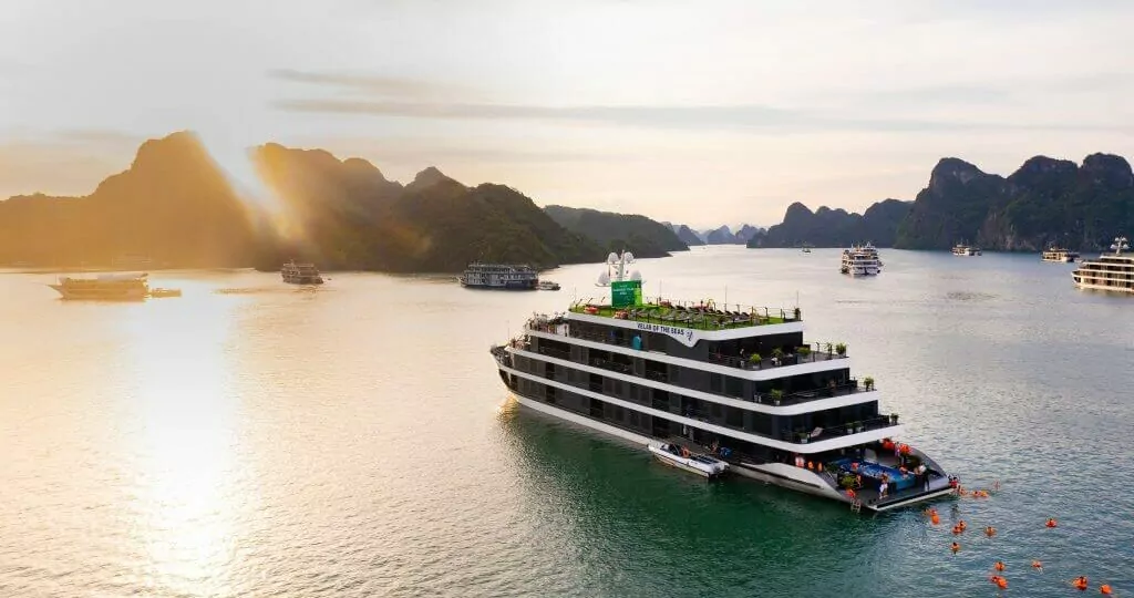Velar of the Seas Cruise – One of the Top Luxury Cruises with Good Deals in Halong Bay & Lan Ha Bay, Vietnam