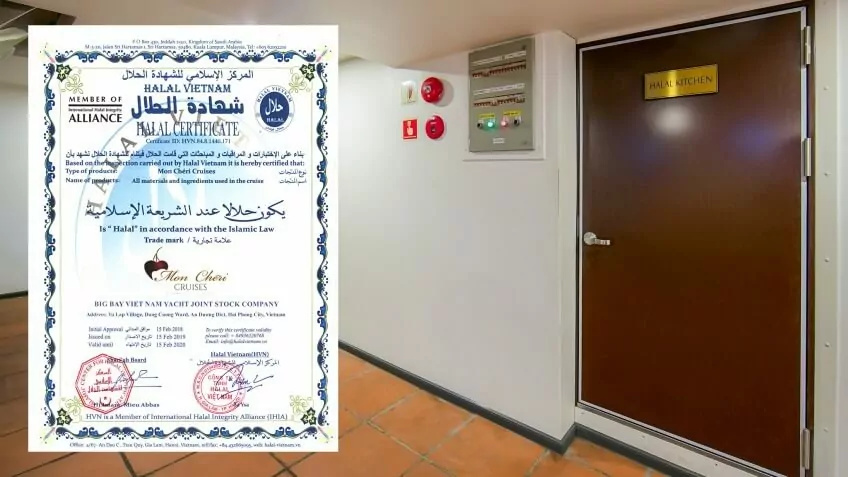 Mon Cheri Cruise Halal Certificate