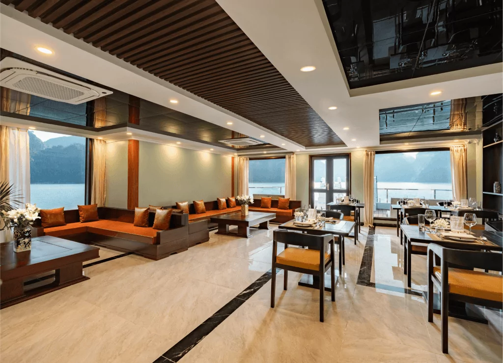Hera Luxury Day Cruise Lan Ha Bay - Private Restaurant Deck 2