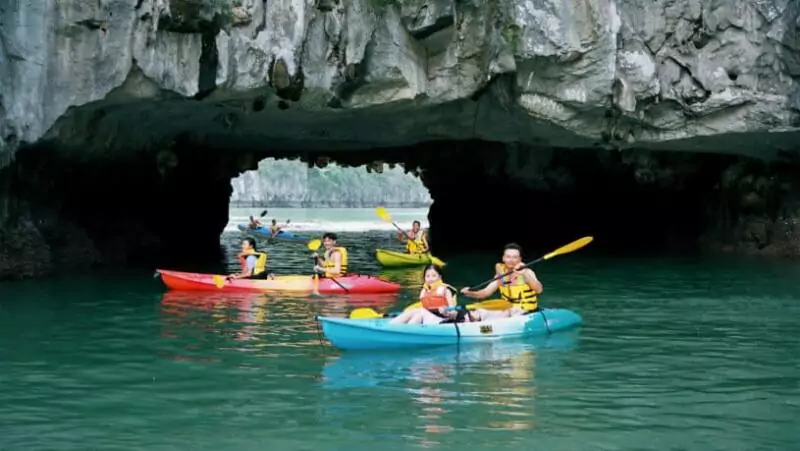 Dark and Bright Cave