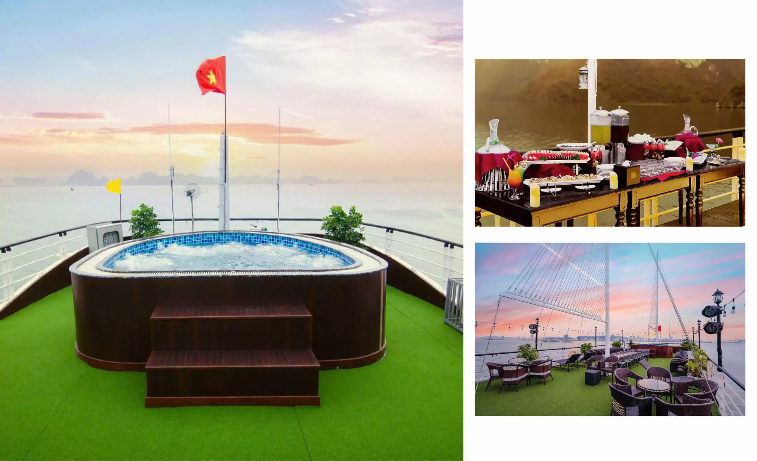Vera Day Cruise – Sundeck Jacuzzi at Sunset