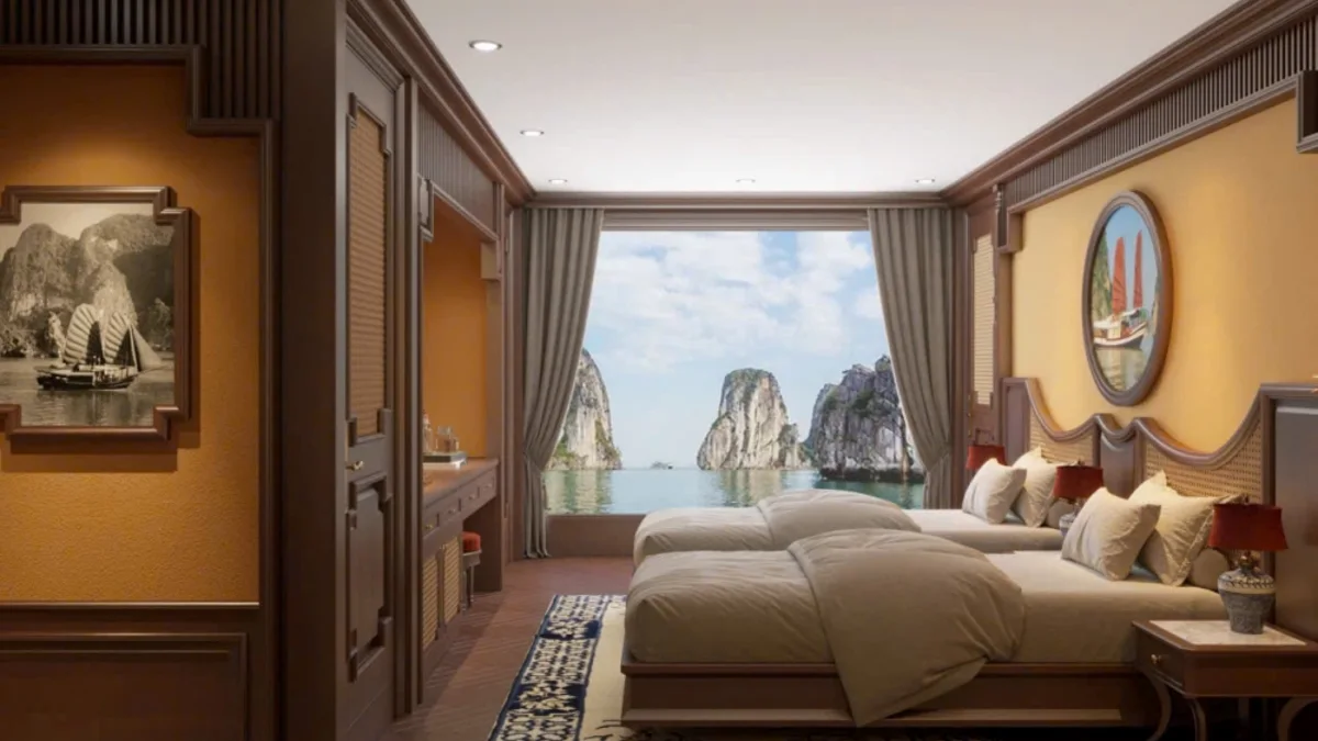 Cycad Grand Cruise Executive Balcony Suite Window View