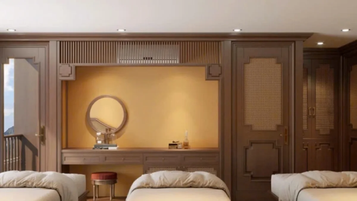 Cycad Grand Cruise Family Balcony Suite Dressing Table