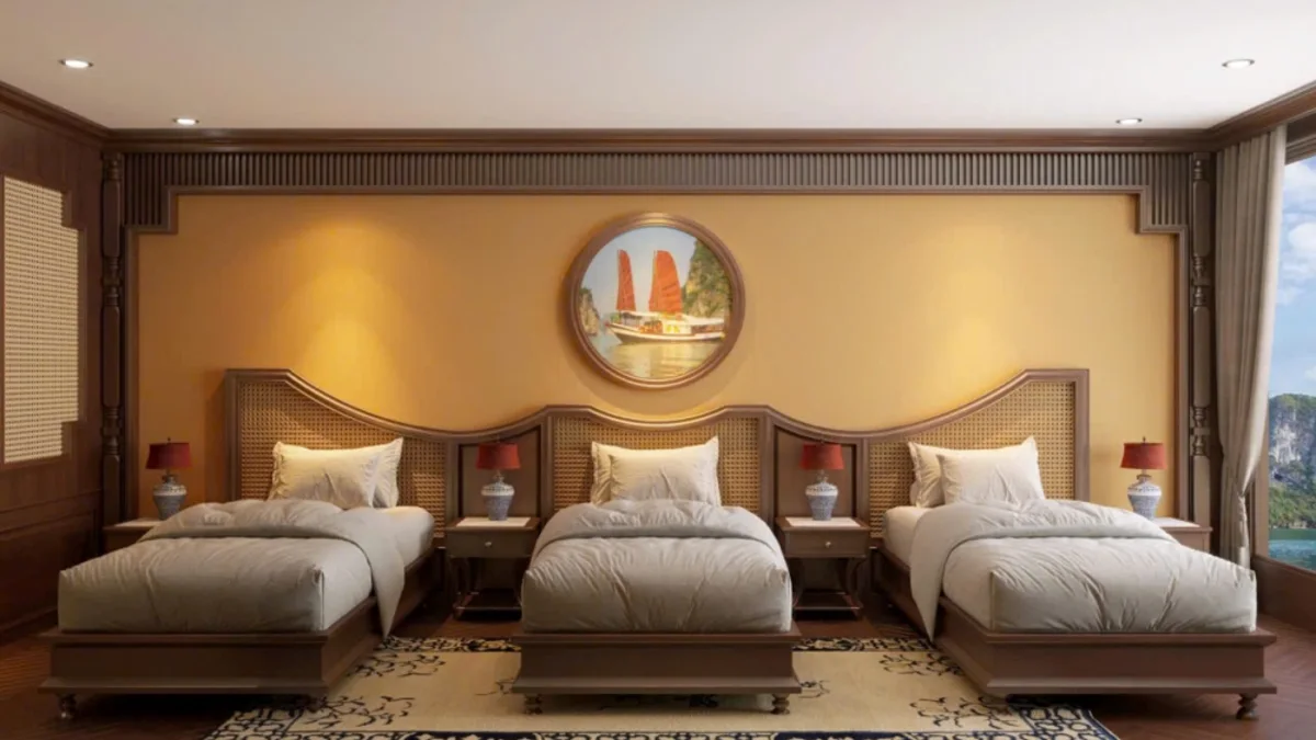 Cycad Grand Cruise Family Balcony Suite Three Beds