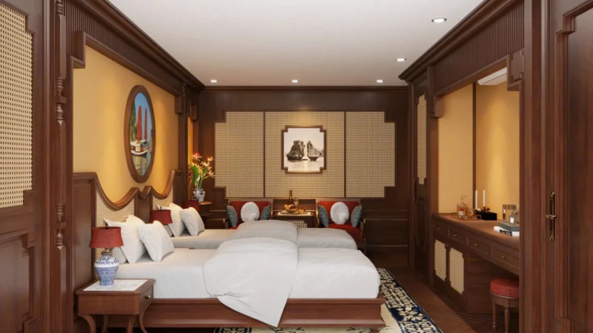 Cycad Grand Cruise Junior Balcony Suite Double Bed