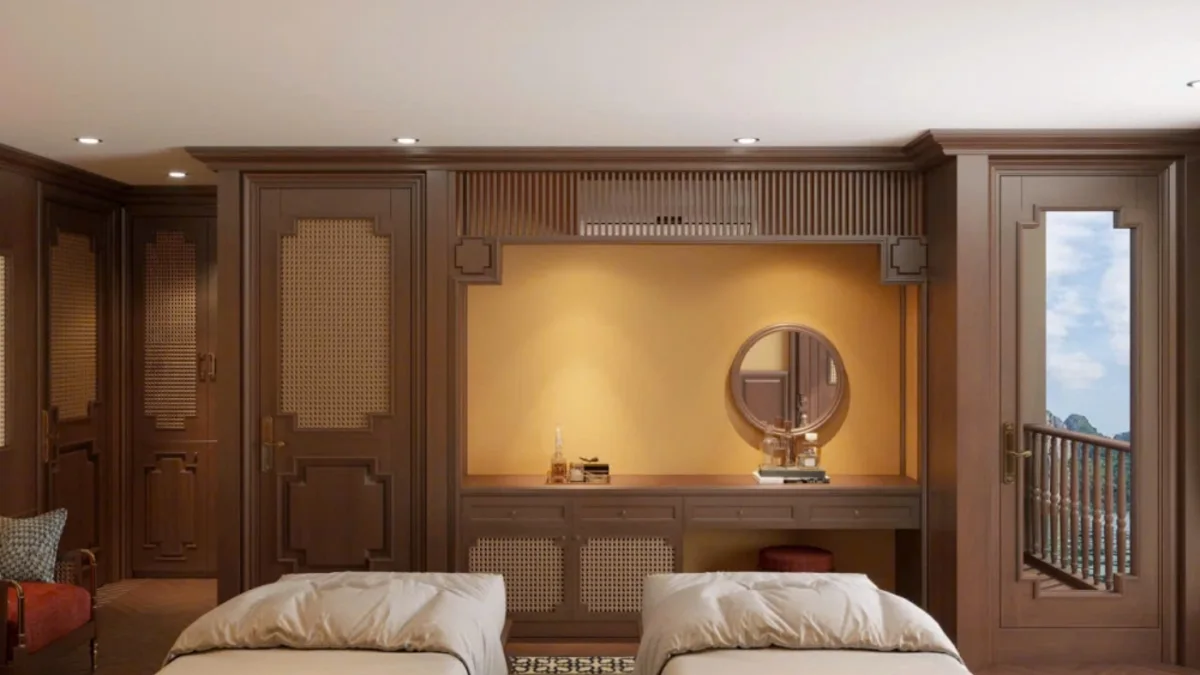 Cycad Grand Cruise Junior Balcony Suite Vanity