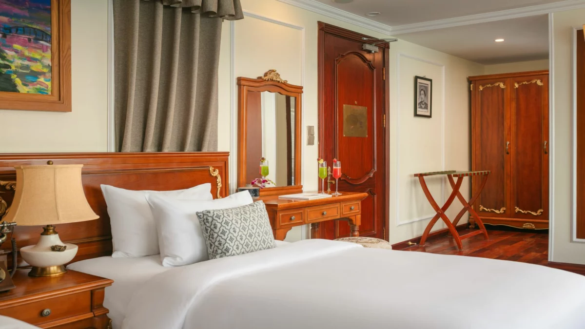 State Suite interior on Emperor Cruises Legacy