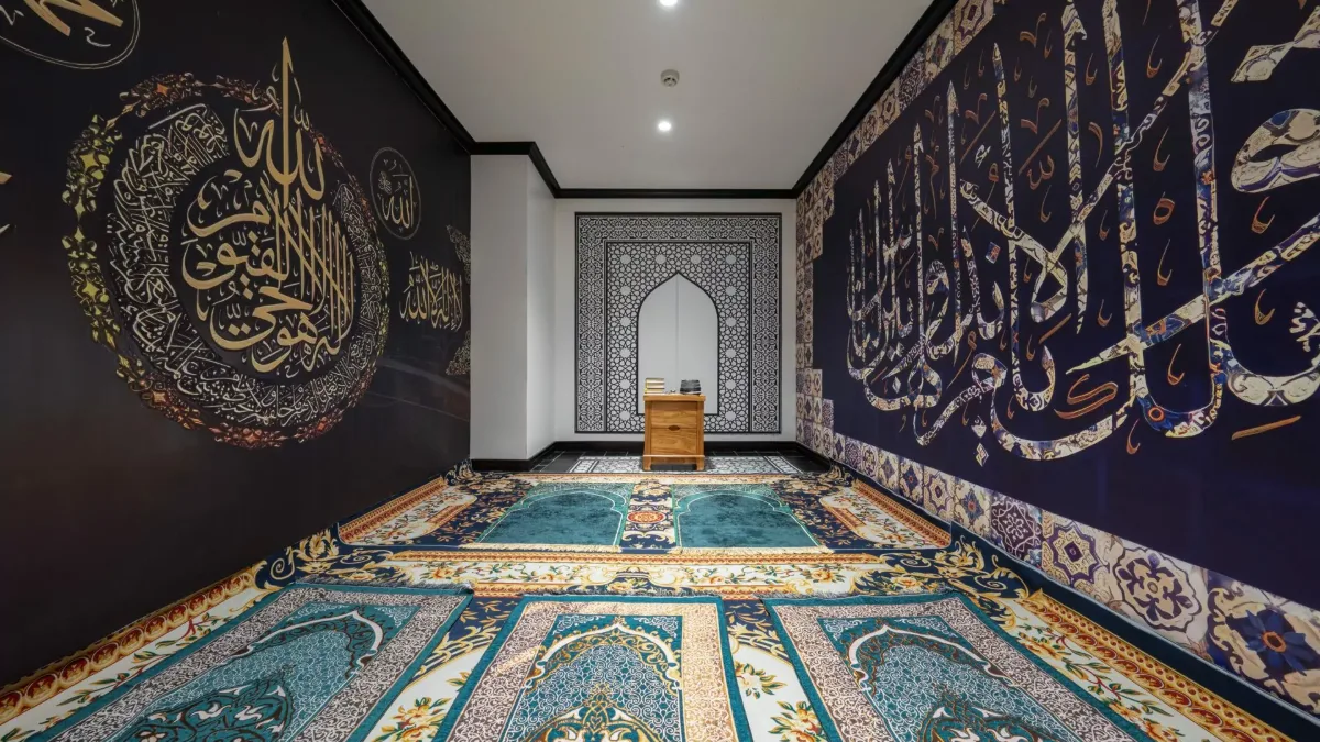Prayer room on board Catherine Cruise in Halong Bay