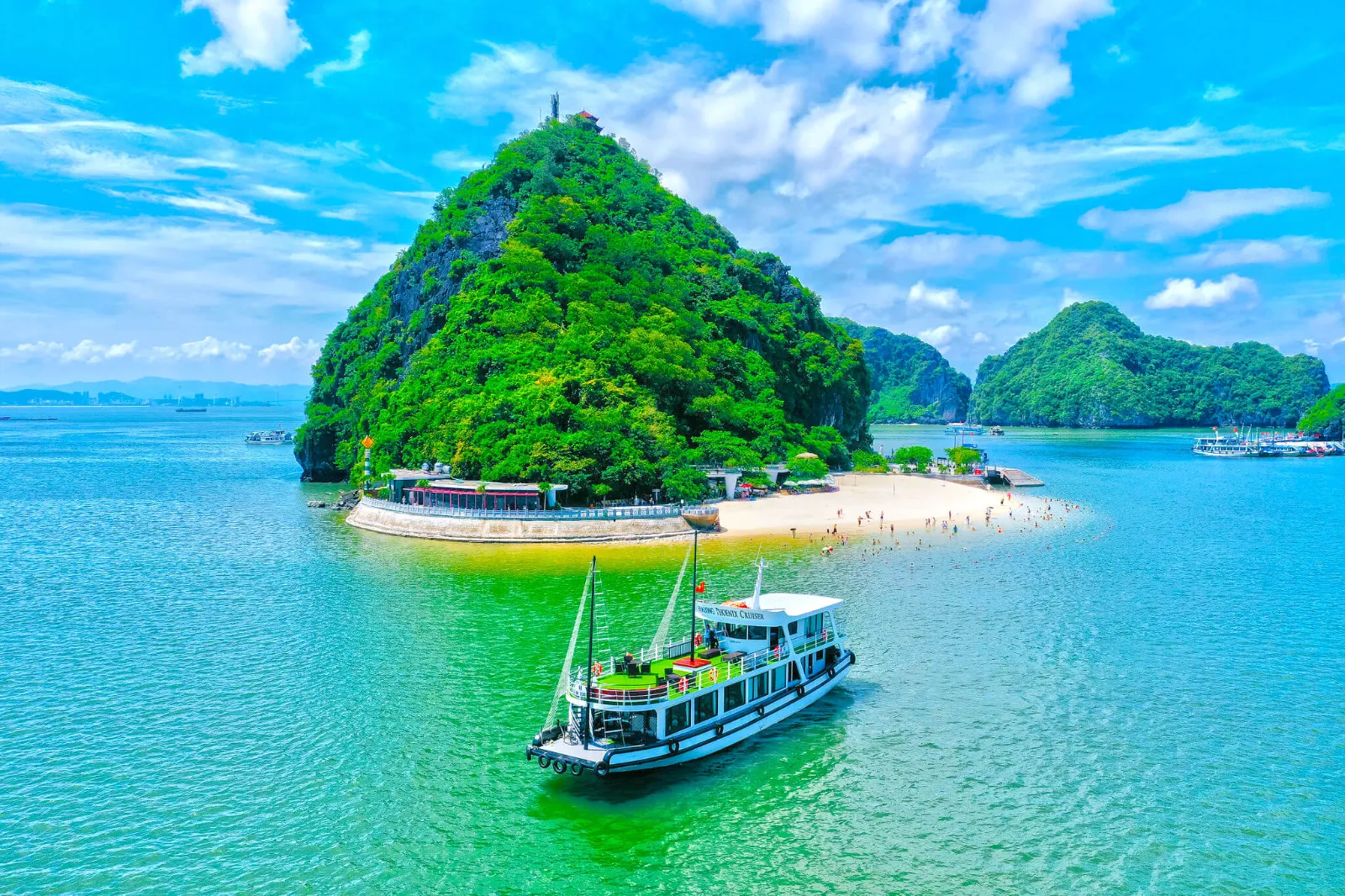 Halong Phoenix Day Cruise Near Ti Top Beach