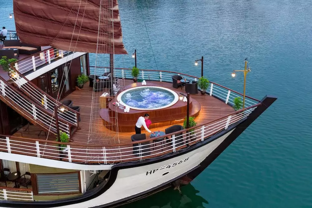 Orchid Classic Cruise Jacuzzi Deck Service