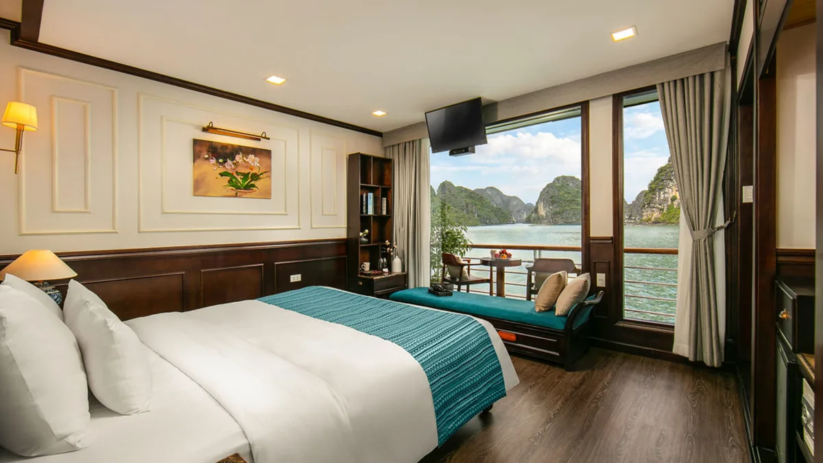 Premium Deluxe Balcony cabin on Orchid Trendy Cruise Premium Deluxe Balcony cabin on Orchid Trendy Cruise