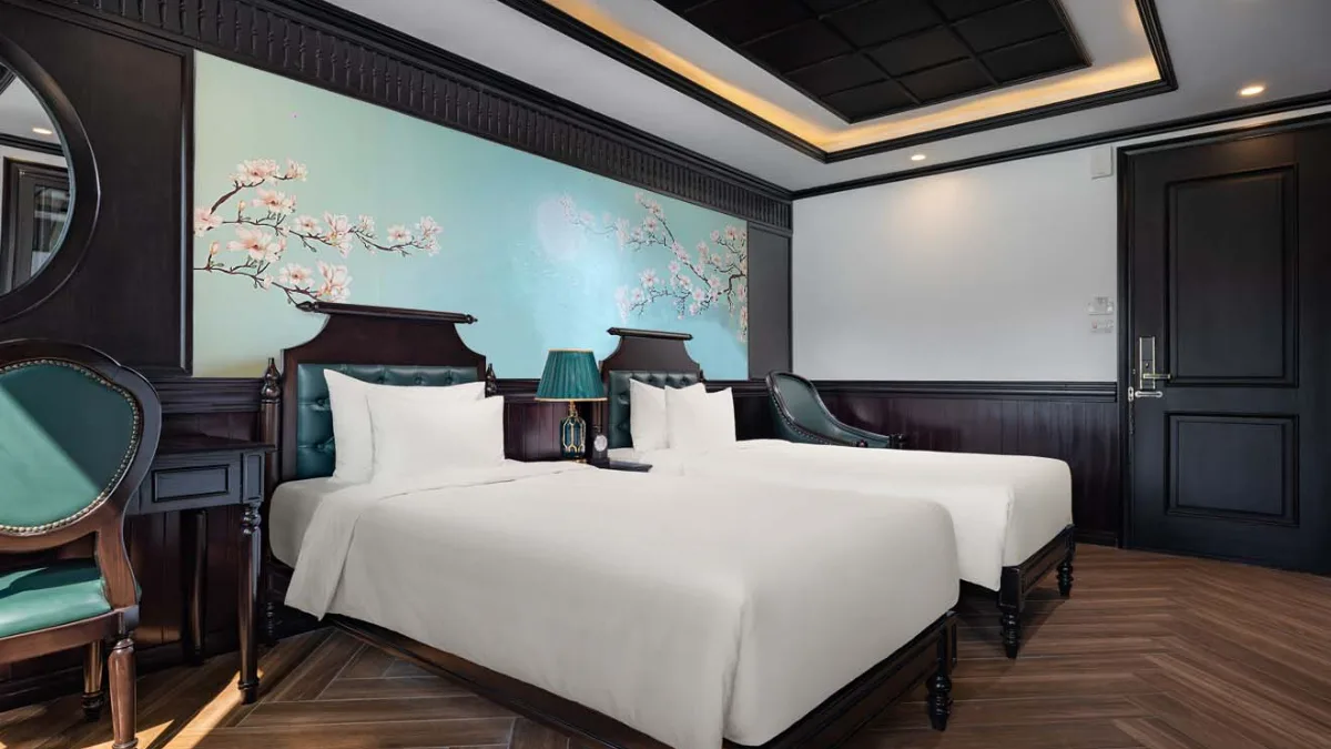 Rita Cruise Halong Bay – Twin cabin with sea view