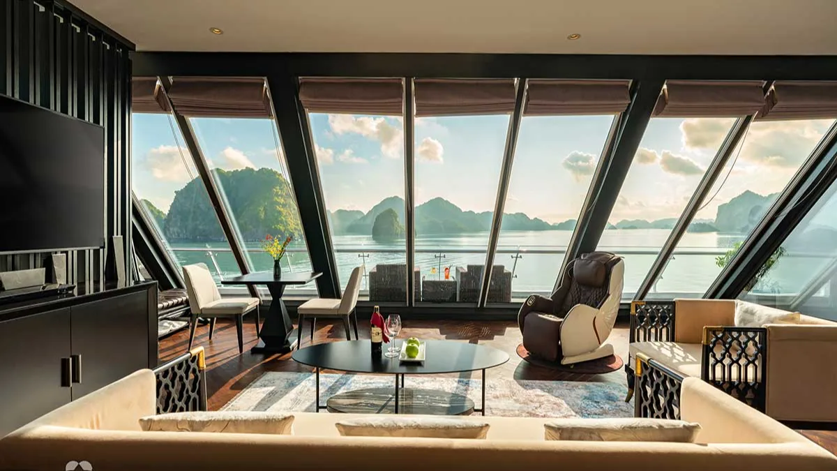 Stellar of the Seas Cruise President Suite windows