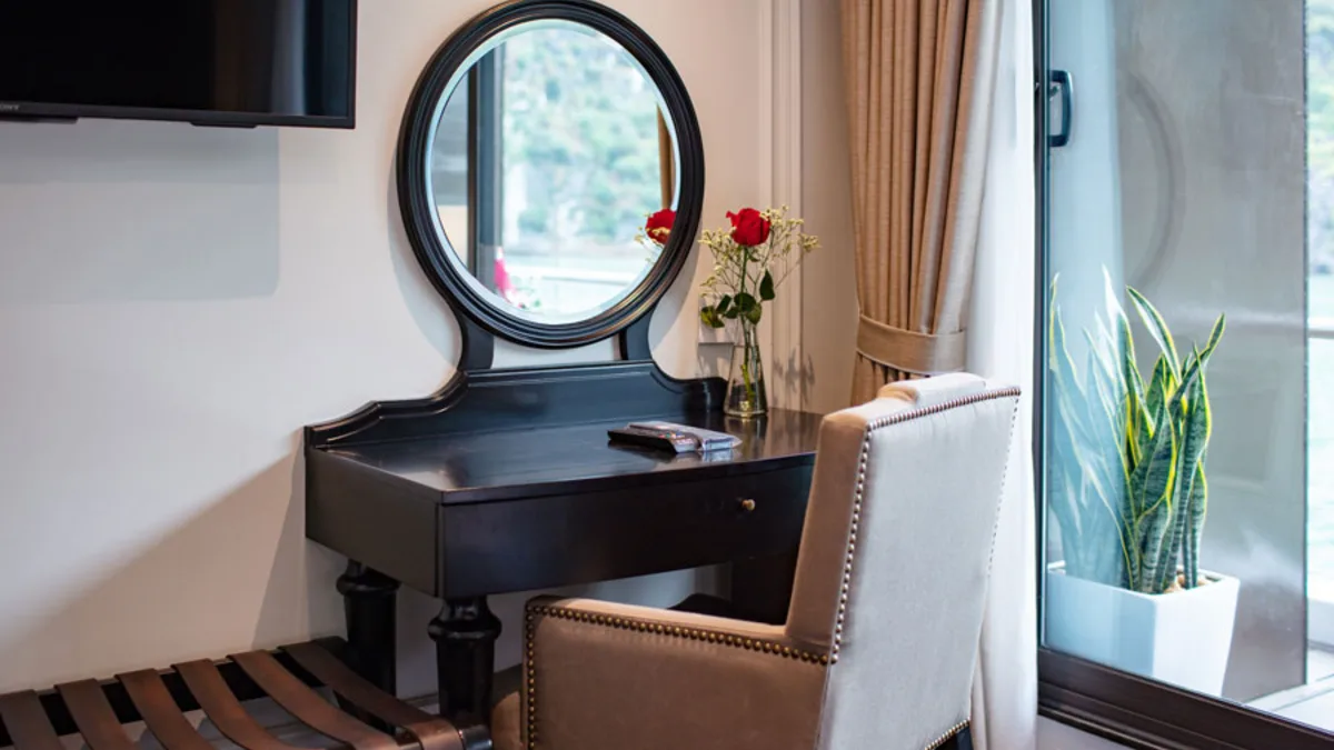 Stellar of the Seas Cruise Senior Suite vanity
